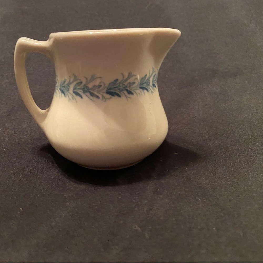 Stoneware Pottery Shenango China New Castle PA Restaurant Ware Cream Pitcher 6"